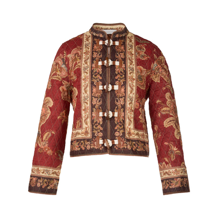 Aster Floral Quilted Jacket