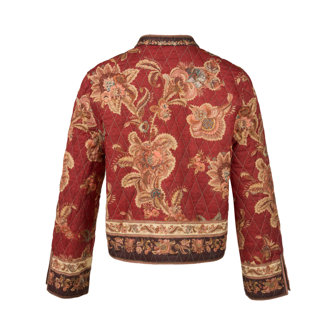 Aster Floral Quilted Jacket