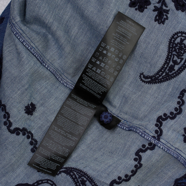 Aster Embroidered Denim Shirt