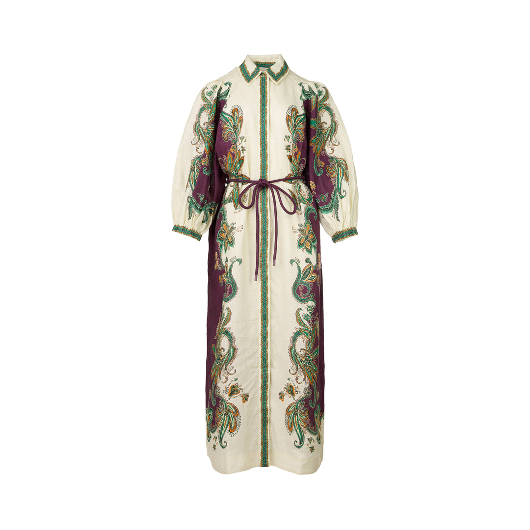 Ruthie Paisley Shirtdress