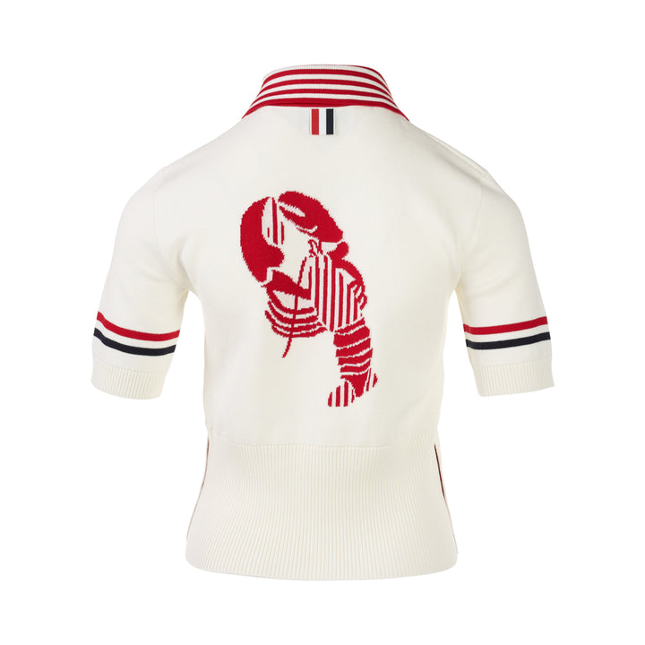 Short Sleeve Striped Polo