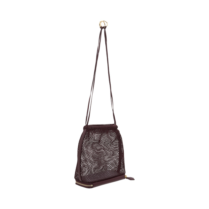Le Pochon Mesh Crossbody Bag