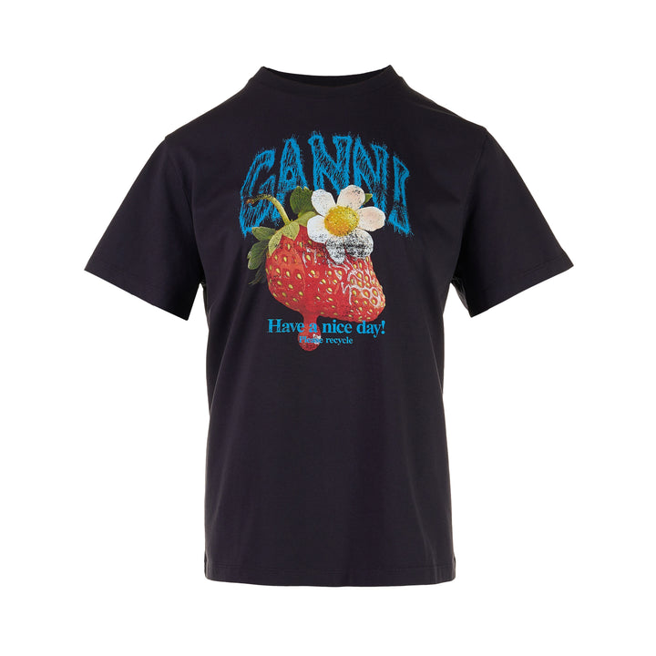 Strawberry Graphic Cotton Tee