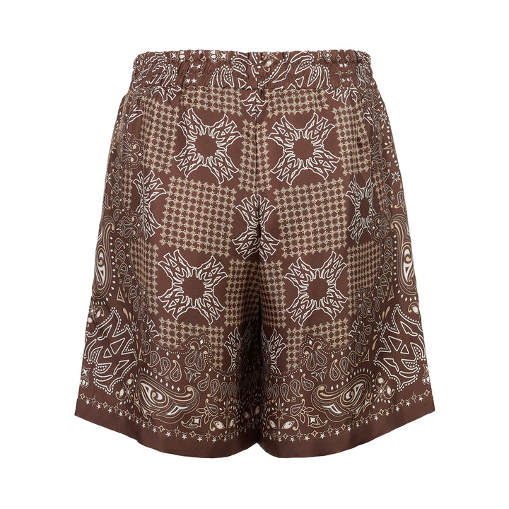 Bandana Print Shorts