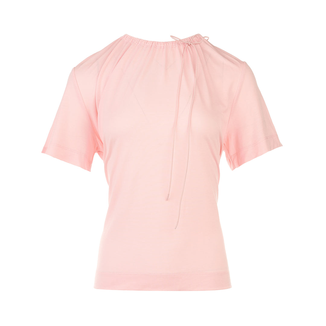 Cord Neck Easy Tee