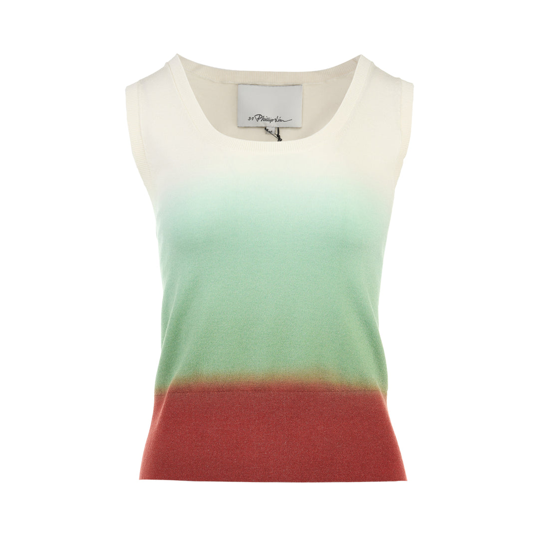 Ombre Scoop Neck Tank