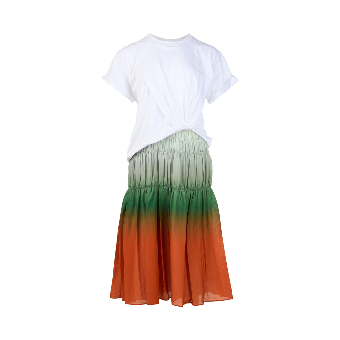 Ombre T-Shirt Combo Dress