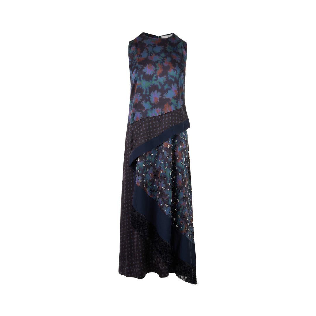 Desert Flower Layered Midi Dress