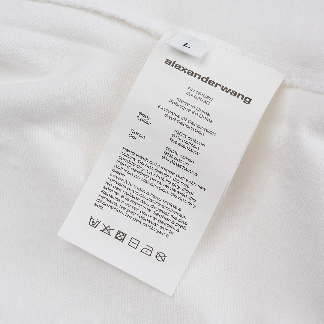 Shrunken Allover Polo Tee