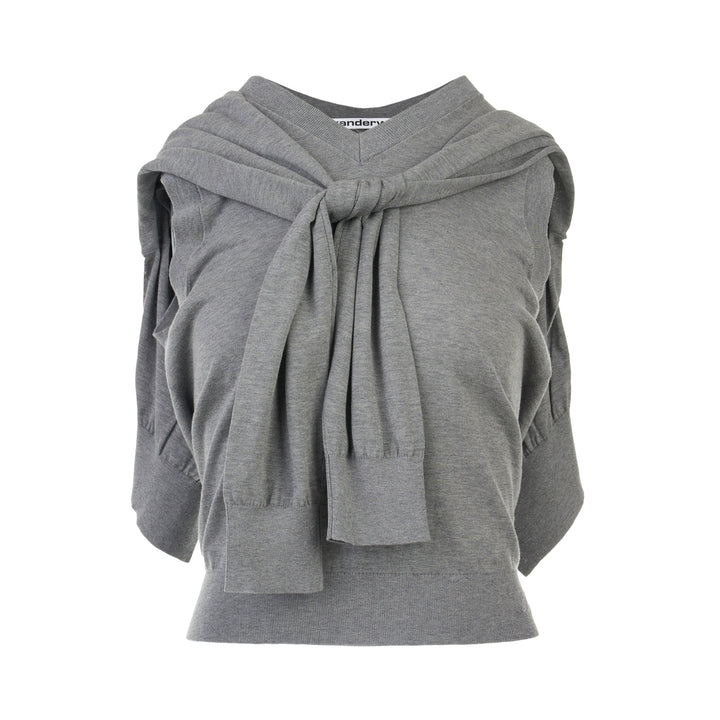 Wrapped Cardigan Vest