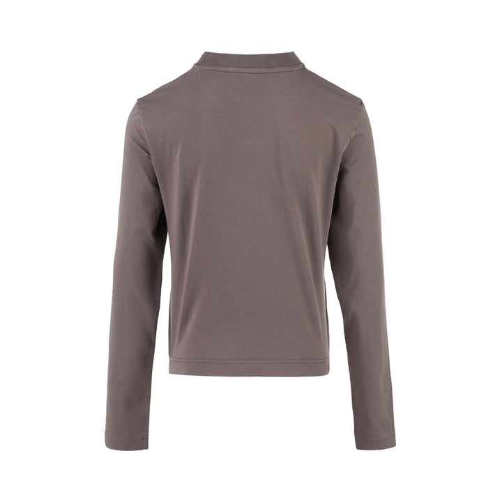 JACQUEMUS Gros Grain Long Sleeve Tee - view 2