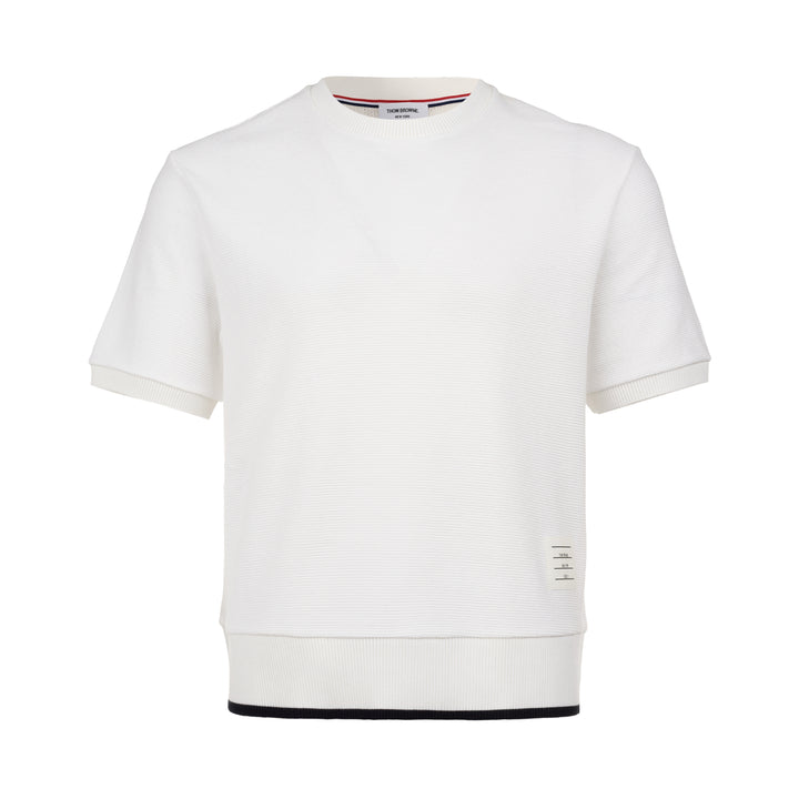 Short Sleeve Rib Cuff Tee