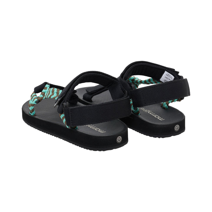 Wander Turquoise Gray Sandals