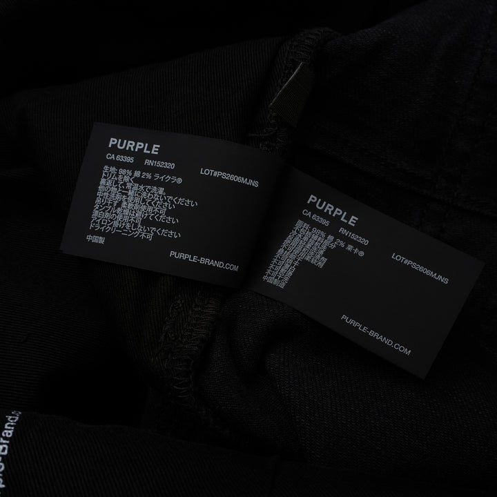 Black Resin 3D Skinny Jeans