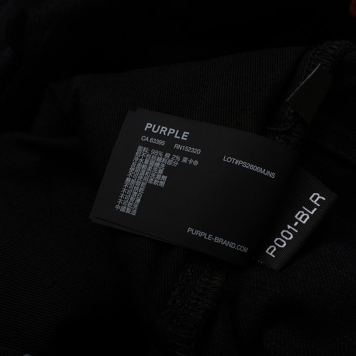 Black Resin 3D Skinny Jeans