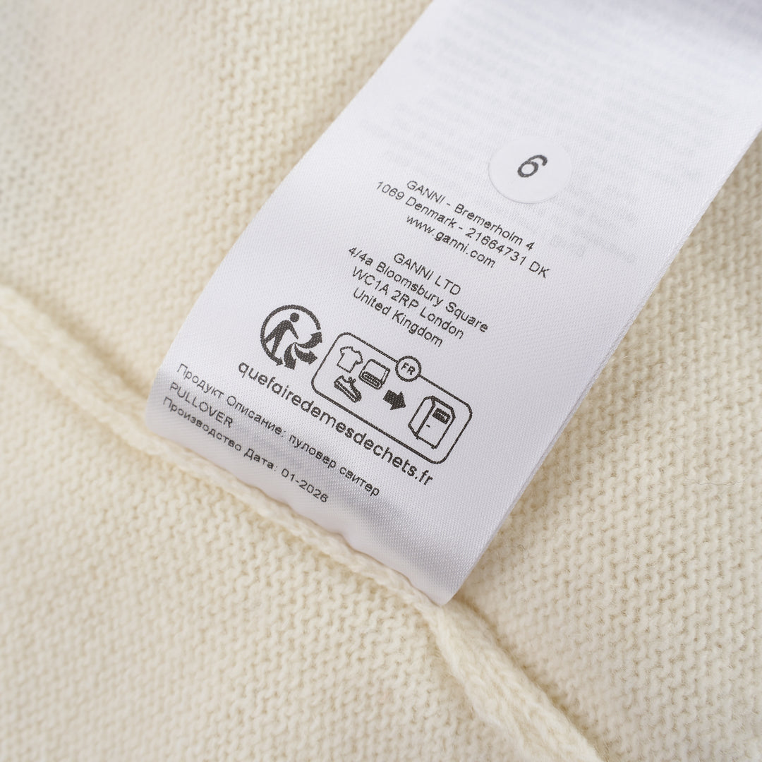 Horse Graphic Wool Sweater