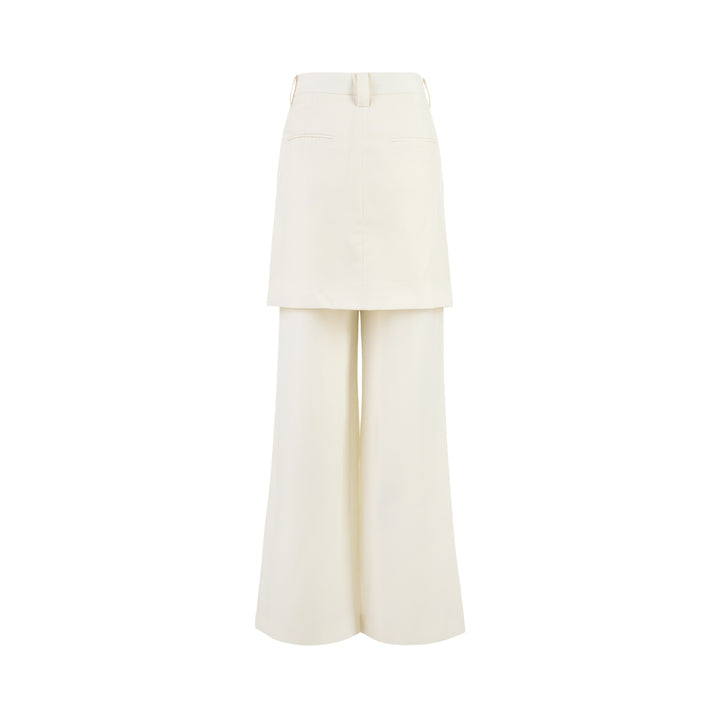 Club21 Collection Lila Layered Wool Blend Trousers - view 2