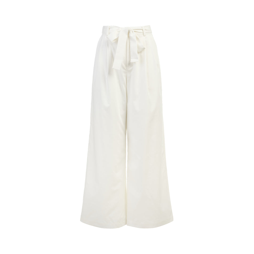Club21 Collection Aria Wide-Leg Belted Pants