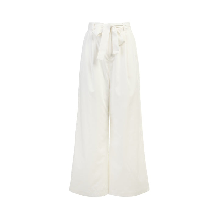 Club21 Collection Aria Wide-Leg Belted Pants