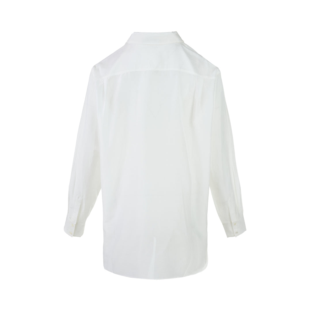 Club21 Collection Soline Pleated Bib Sheer Shirt - view 2