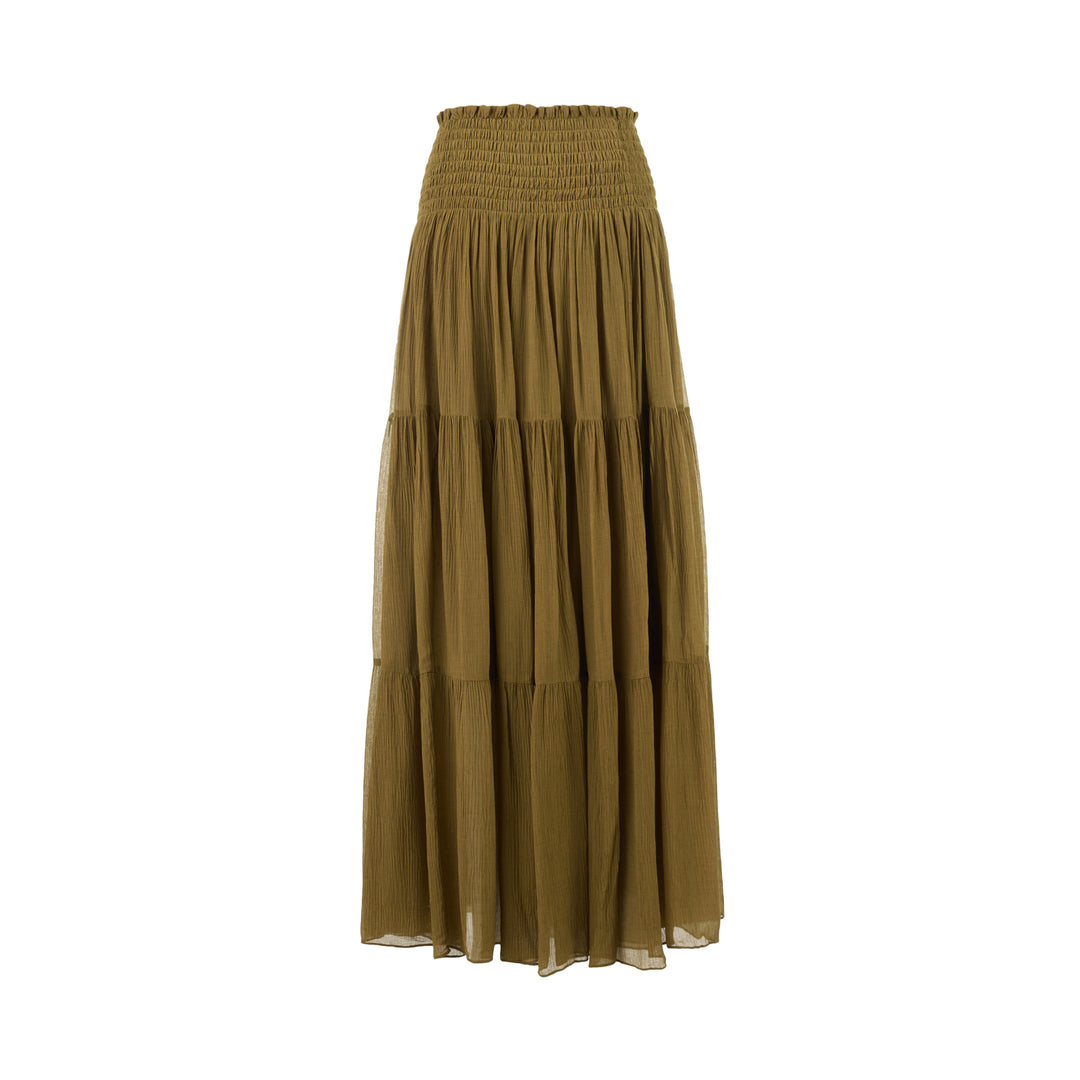Club21 Collection Daria Tiered Maxi Skirt - view 2