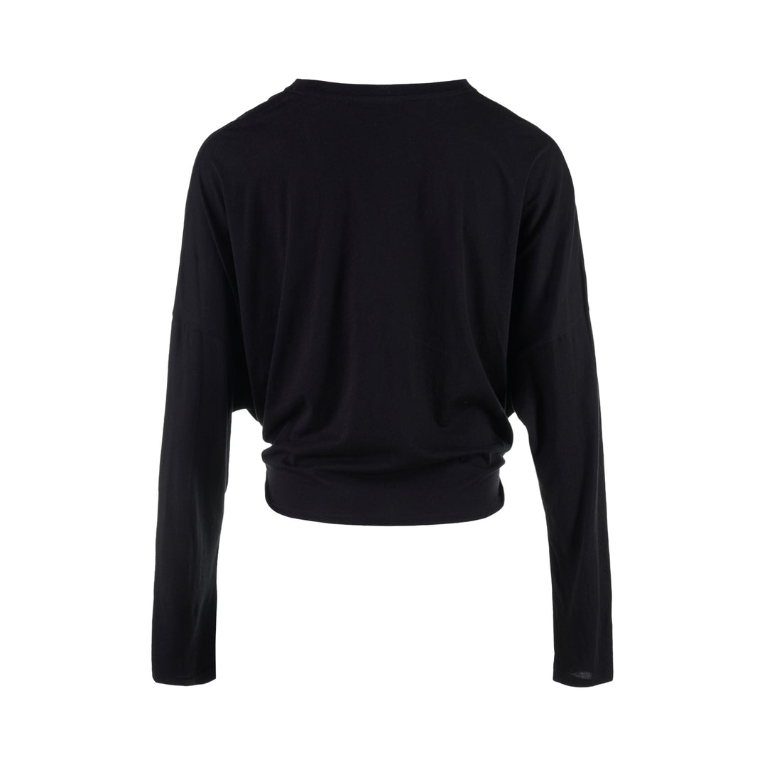 Club21 Collection Leni Mesh Cotton Jersey Top - view 2