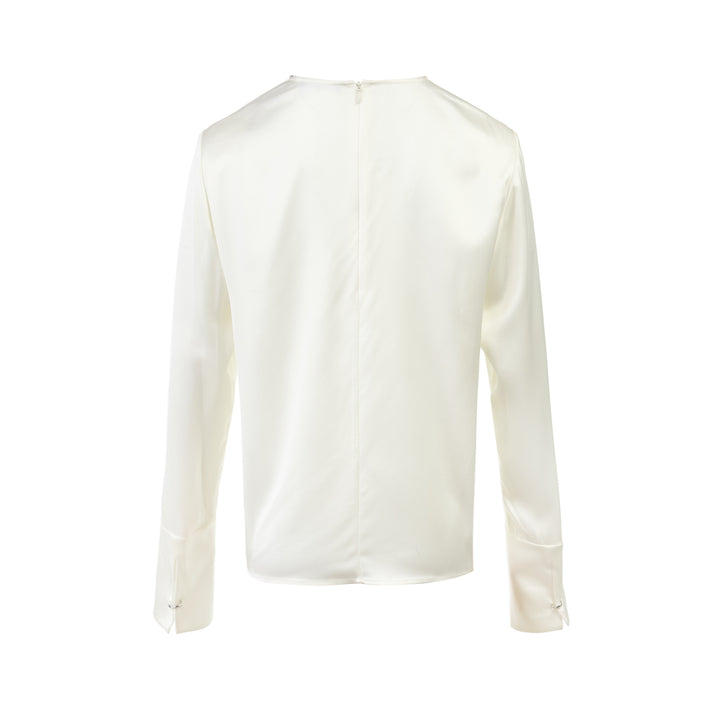Club21 Collection Colette Matte Satin Blouse - view 2