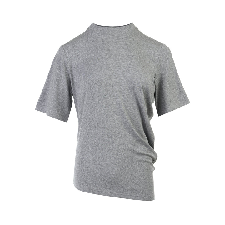 Club21 Collection Willa Draped Stretch Jersey Tee