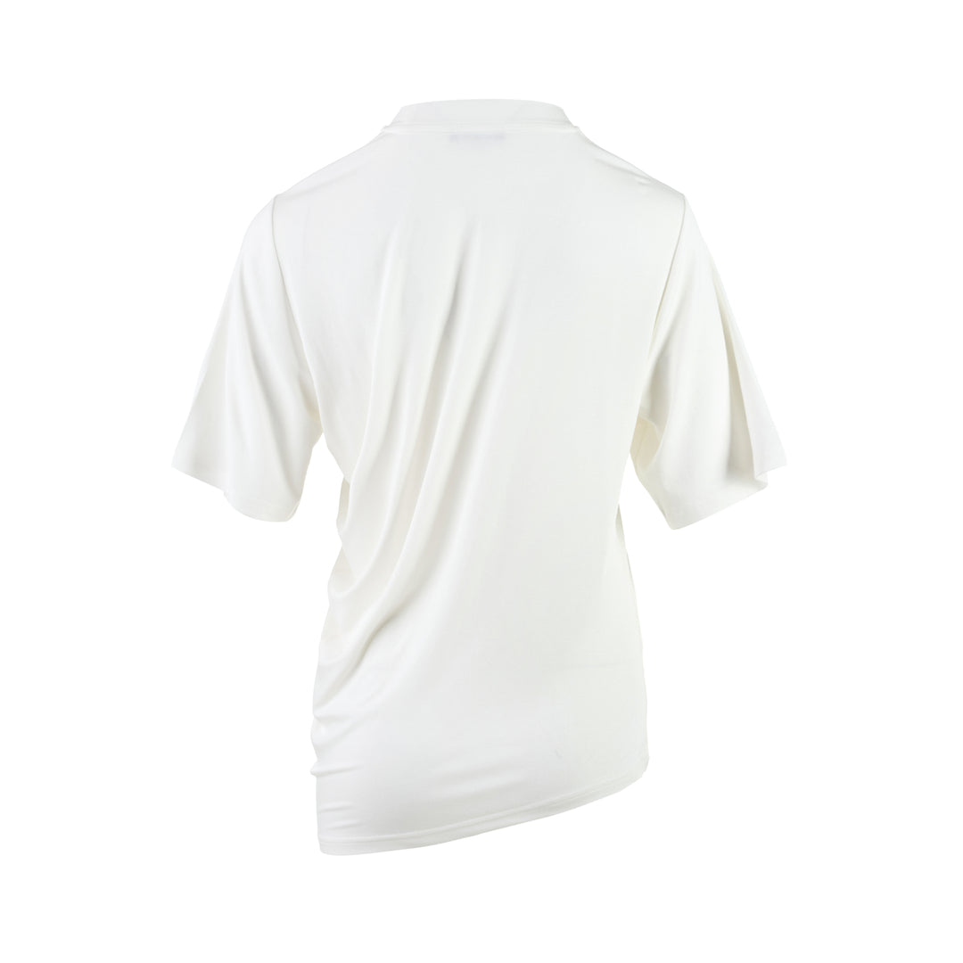 Club21 Collection Willa Draped Stretch Jersey Tee - view 2