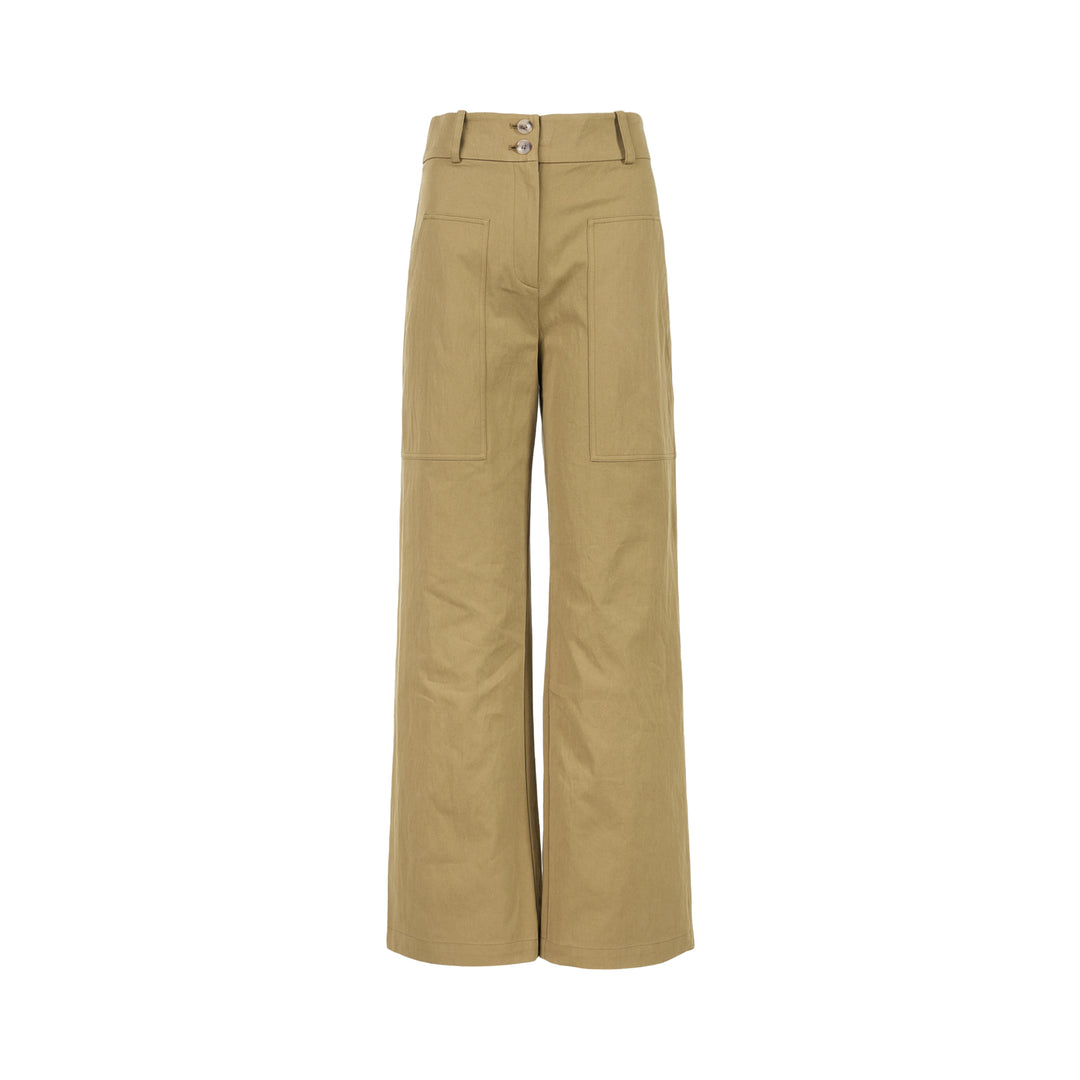 Club21 Collection Adele Nylon Cotton Twill Pants