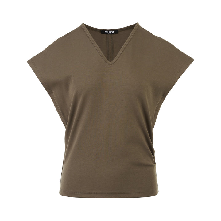 Club21 Collection Leonie Cotton Spandex Jersey Top