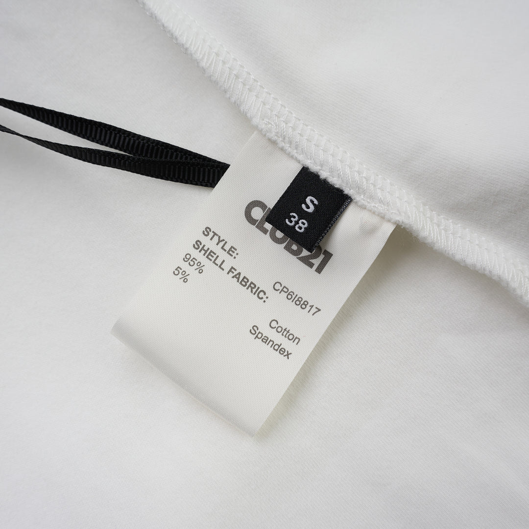Club21 Collection Irene Cropped Jersey Tee - view 3