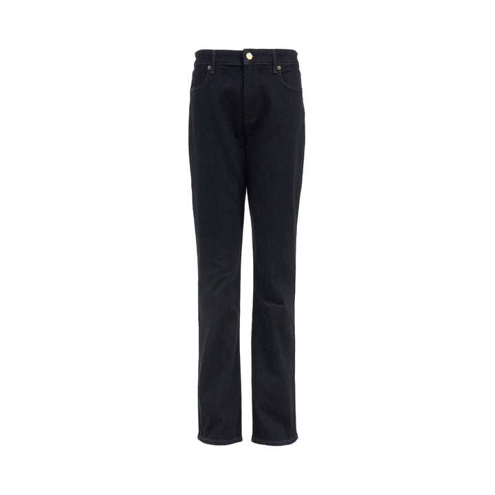 rag & bone Sutton Full Slim Cigarette Jeans in dark indigo denim, shown from the front