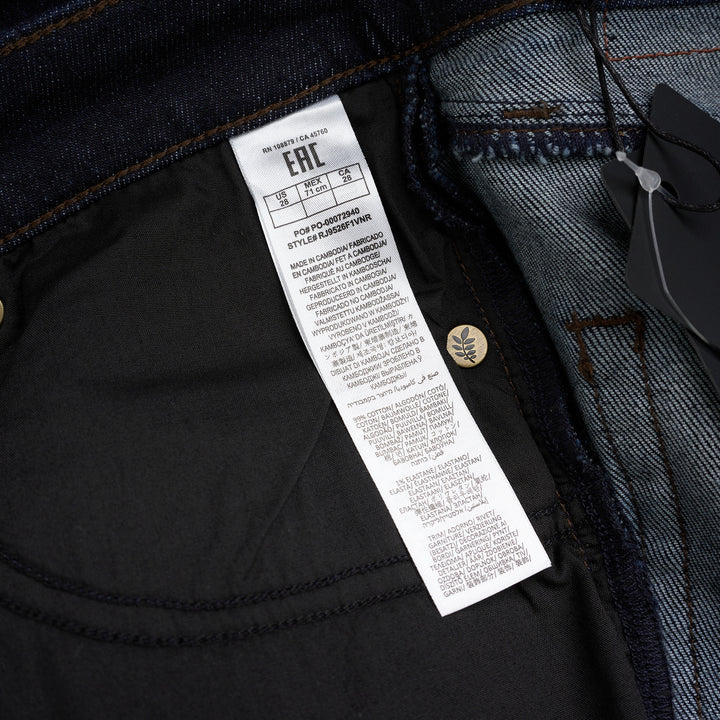 rag & bone Sutton Full Slim Cigarette Jeans in dark indigo denim, shown from the front - view 3