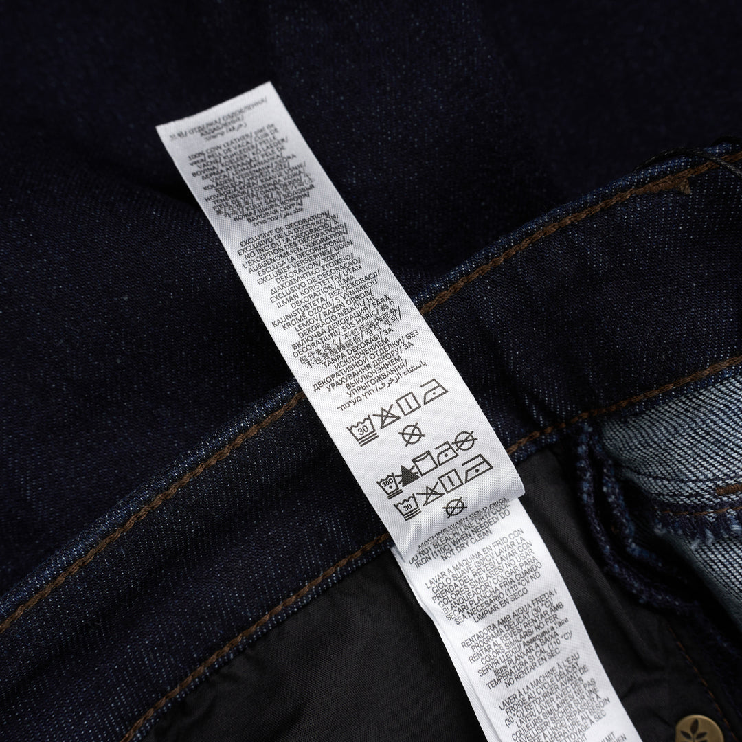 rag & bone Sutton Full Slim Cigarette Jeans in dark indigo denim, shown from the front - view 4