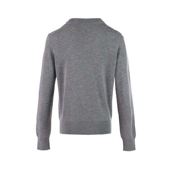 AMI Quota Crewneck Cardigan - view 2