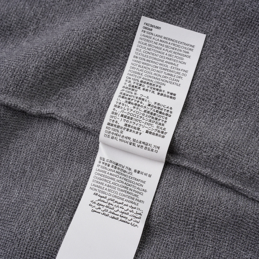 AMI Quota Crewneck Cardigan - view 4