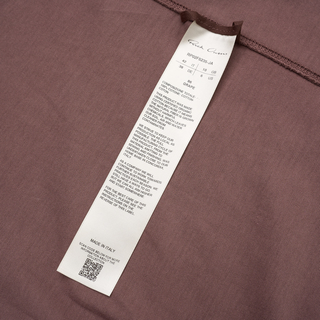 Rick Owens Cropped Level T-Shirt - view 4