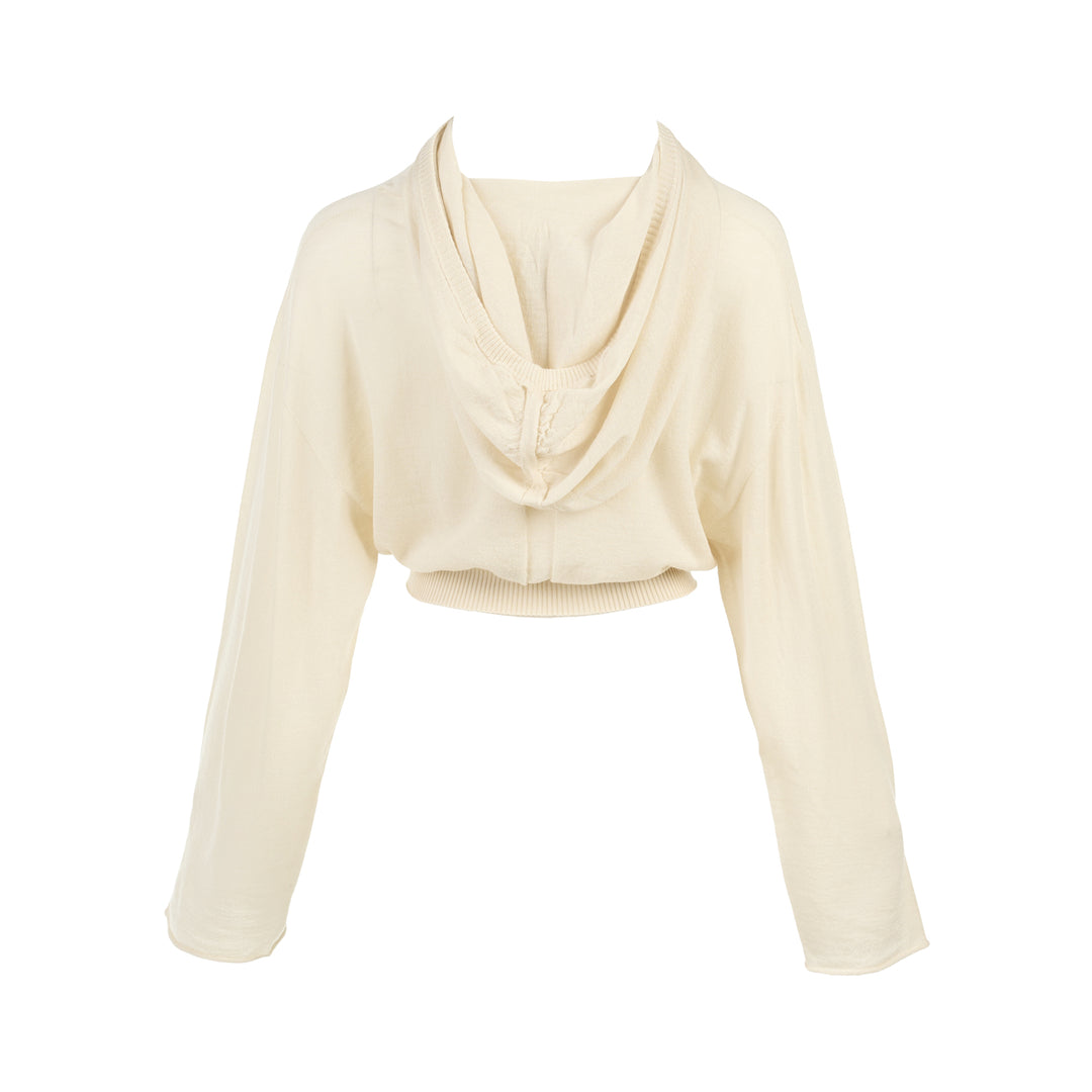 Rick Owens Cropped Knit Sweater - view 2