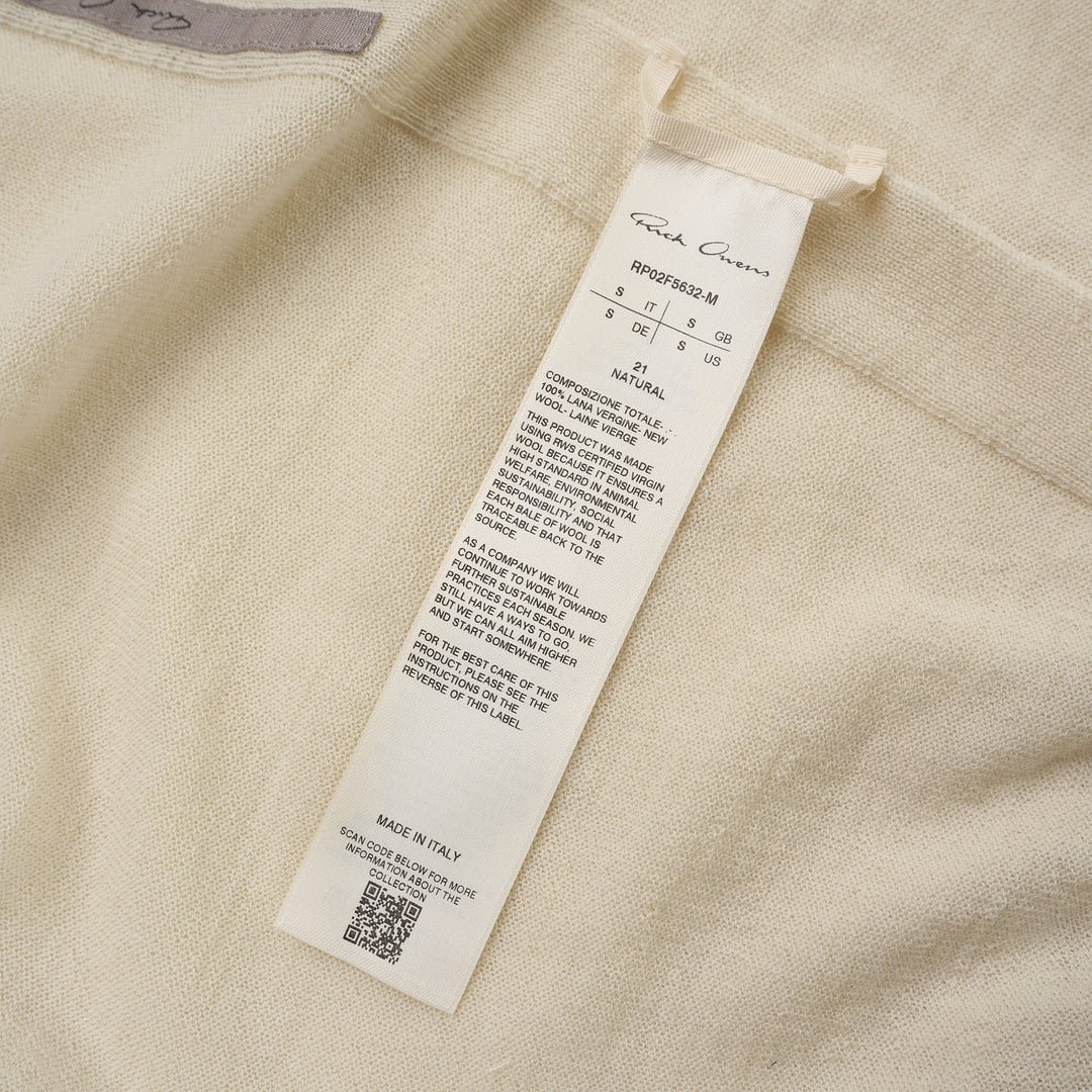 Rick Owens Cropped Knit Sweater - view 3