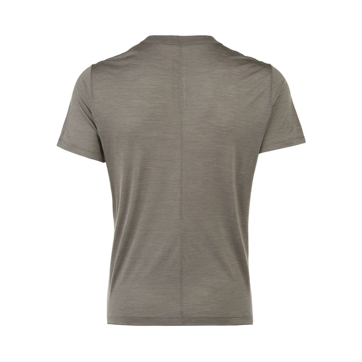 Rick Owens Short Level Wool Silk Jersey Tee - view 2