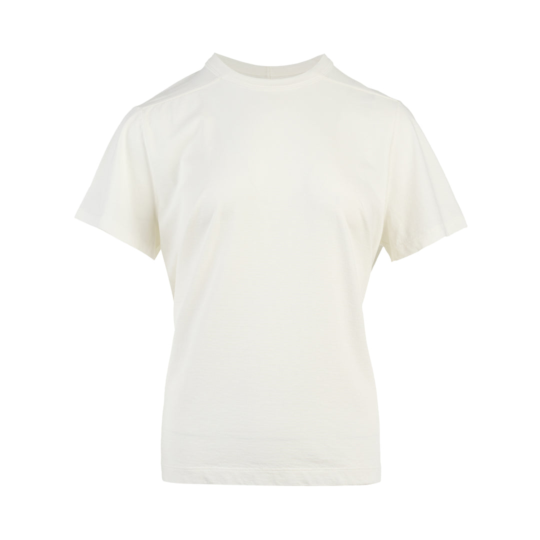 Rick Owens Short Level Wool Silk Jersey Tee