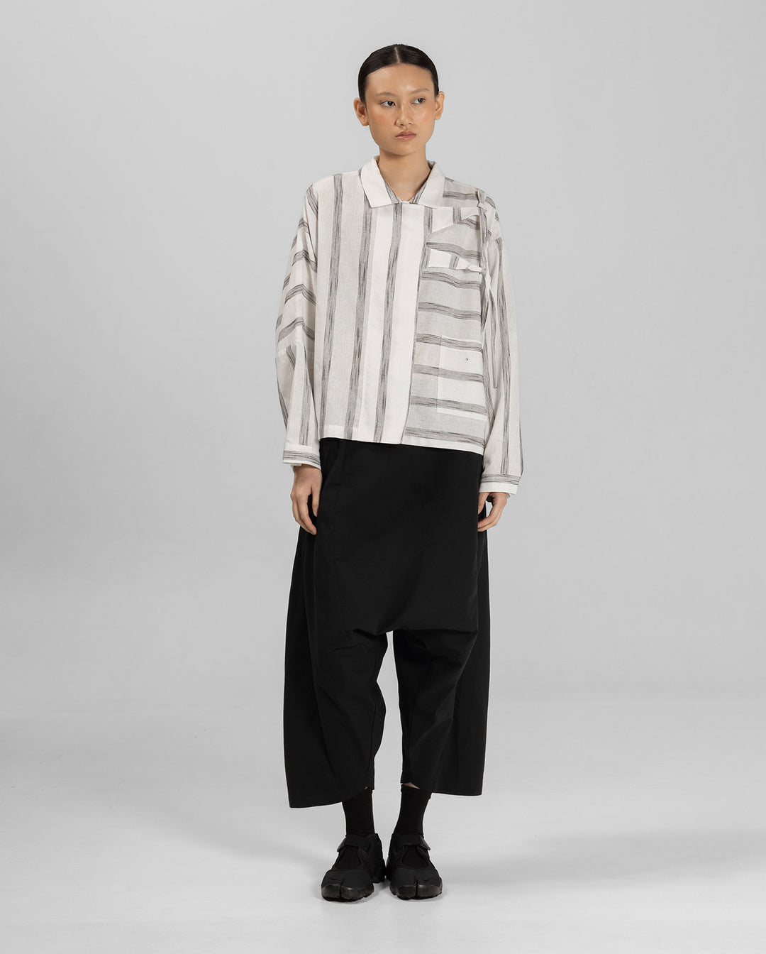 The Asymmetrical Batwing Top