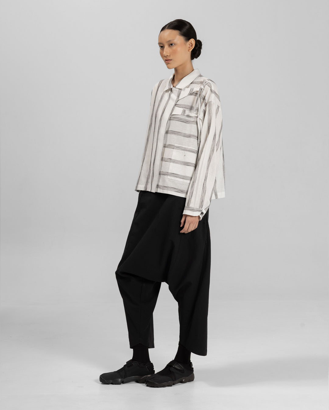The Asymmetrical Batwing Top