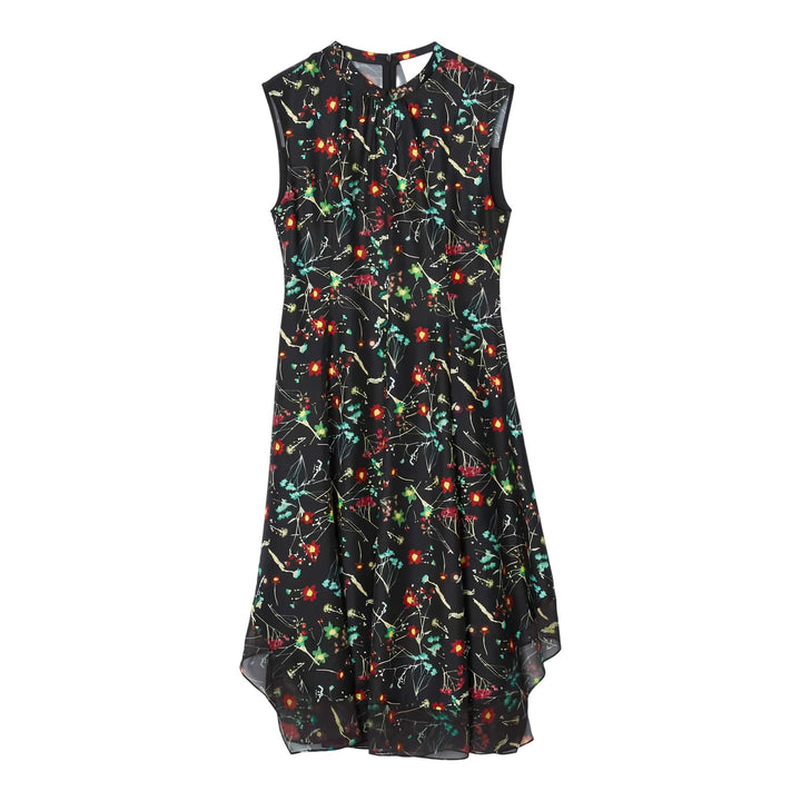 Club21 - 3.1 Phillip Lim - Bliss Floral Sleeveless Dress - DRESSES - Black