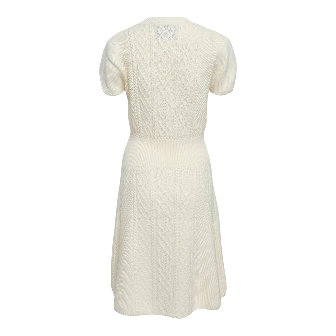 Club21 - 3.1 Phillip Lim - Cable Mockneck Tulip Dress - WOVEN DRESSES - Off-White