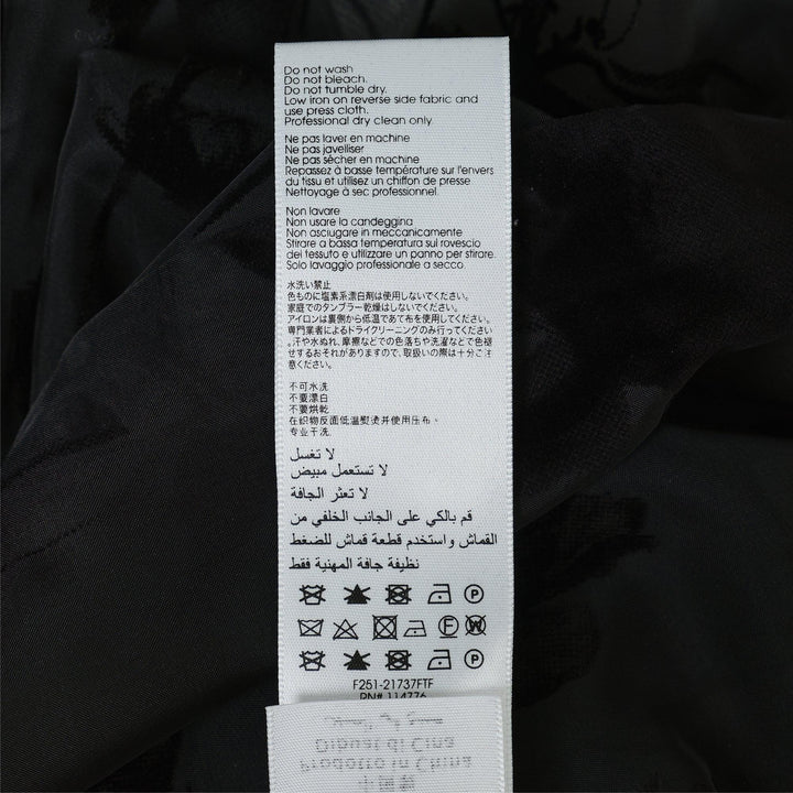Club21 - 3.1 Phillip Lim - Flocked Organza Sleeveless Midi Dress - WOVEN DRESSES - Black