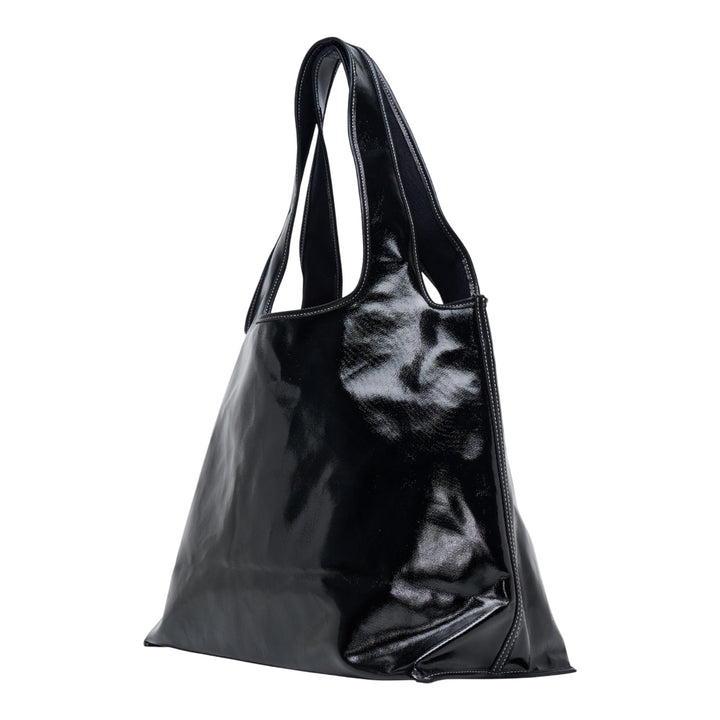 Club21 - 3.1 Phillip Lim - Joy Is A Great Adventure Market Tote - TOTES - Black
