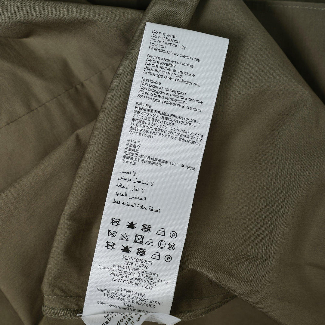 Club21 - 3.1 Phillip Lim - Long Sleeve Double Layer Combo Dress - KNIT DRESSES - Grey