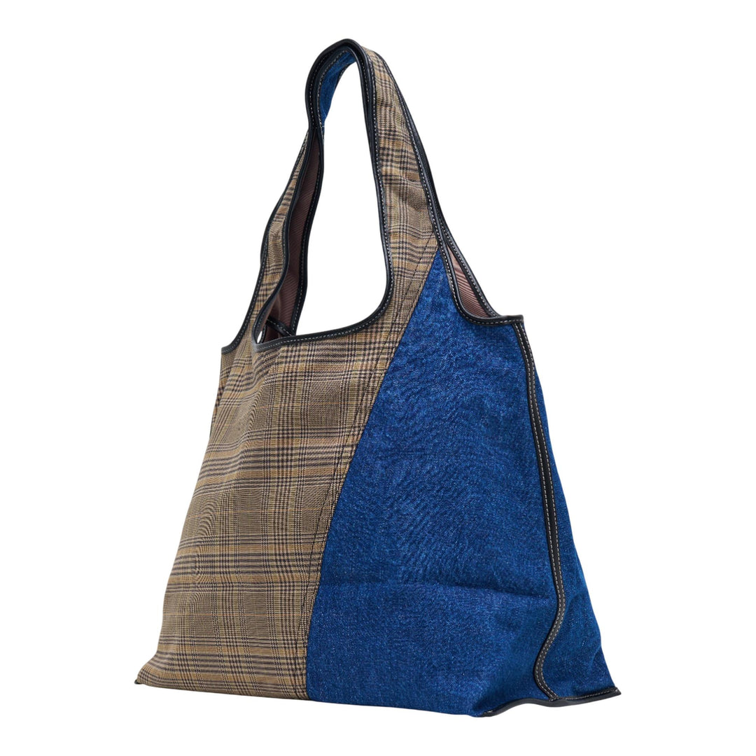 Club21 - 3.1 Phillip Lim - Patchwork Denim Market Tote - TOTES - Denim